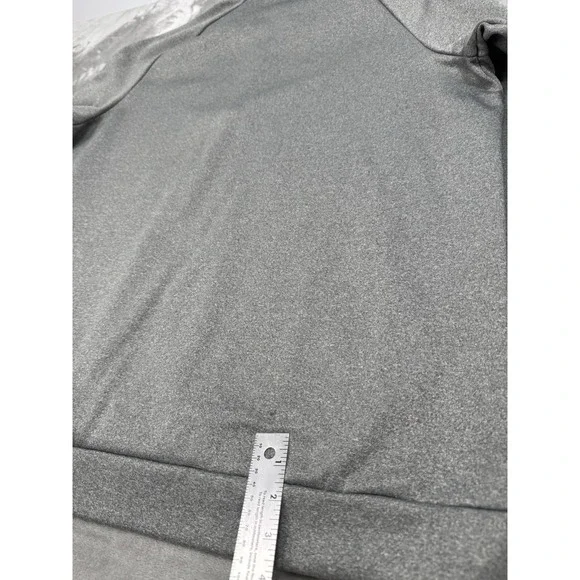 Nike Dri-Fit 1/4 Pullover Sweatshirt Mens XXLT 2XL Tall Gray Thermal Jacket - Picture 8 of 9